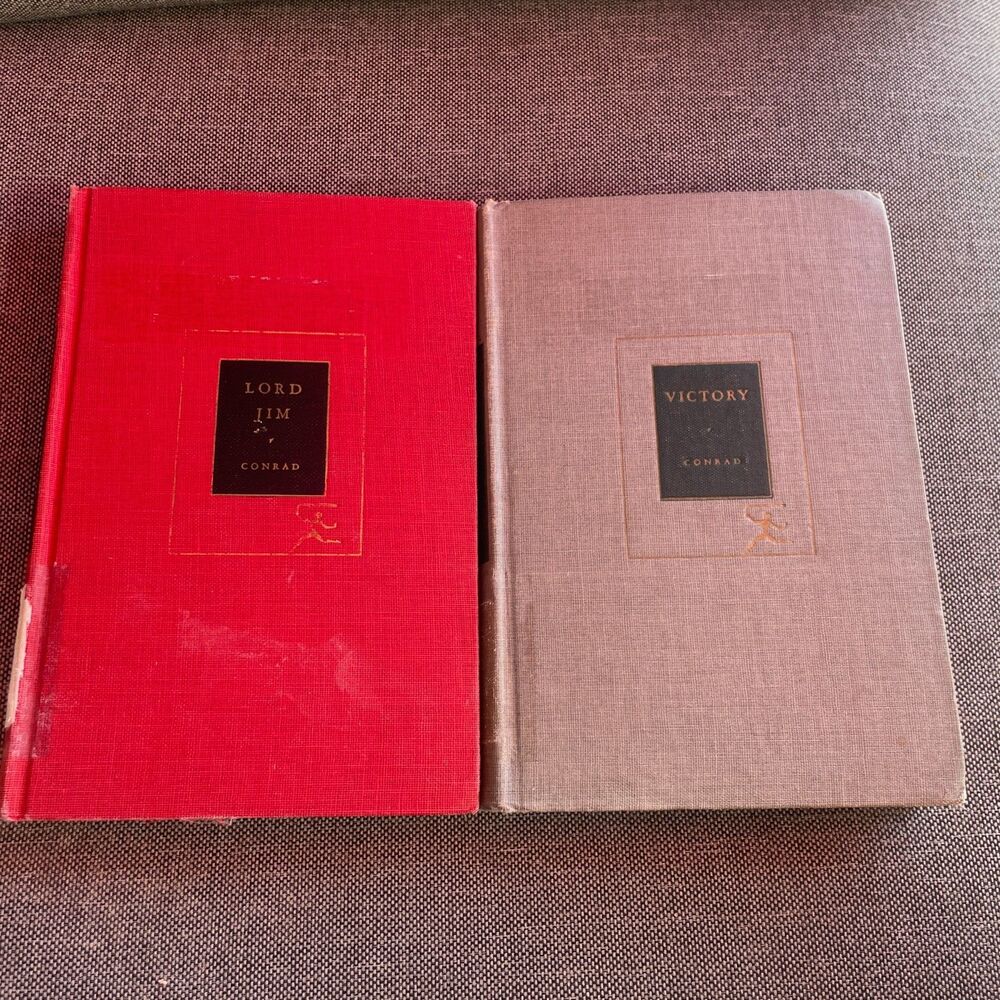 Victory & Lord Jim Joseph Conrad Modern Library Hardcover Classic Fiction